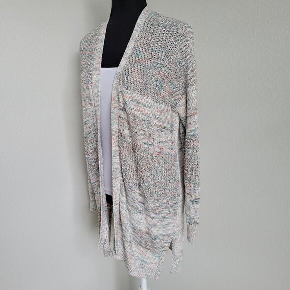 Alya Variegated Knit Cardigan Size Medium - Picture 3 of 11